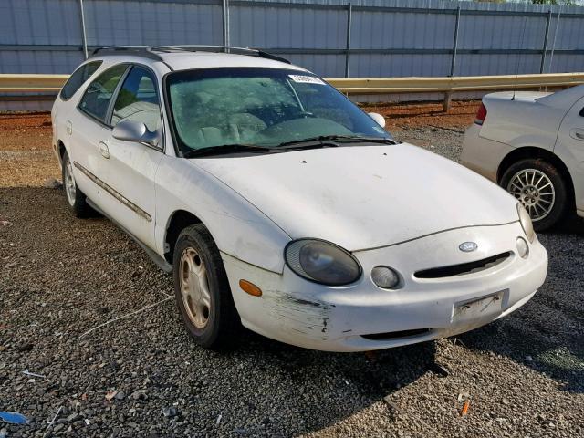 1FALP57U6VA150359 - 1997 FORD TAURUS GL WHITE photo 1