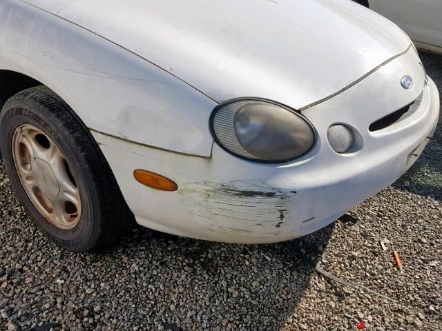 1FALP57U6VA150359 - 1997 FORD TAURUS GL WHITE photo 9