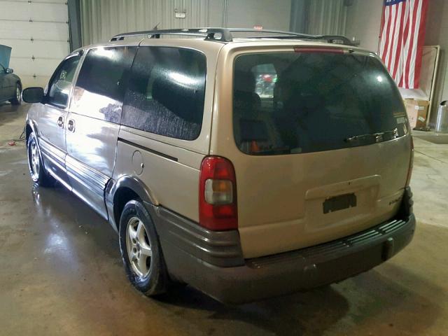 1GMDX03E73D205120 - 2003 PONTIAC MONTANA TAN photo 3