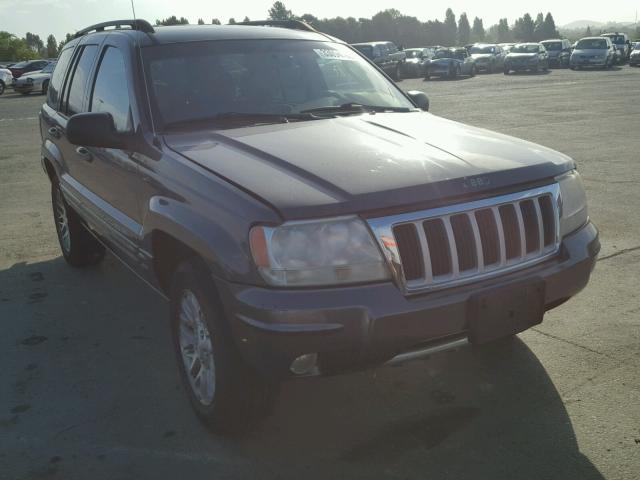 1J8GX58N64C385844 - 2004 JEEP GRAND CHER GRAY photo 1