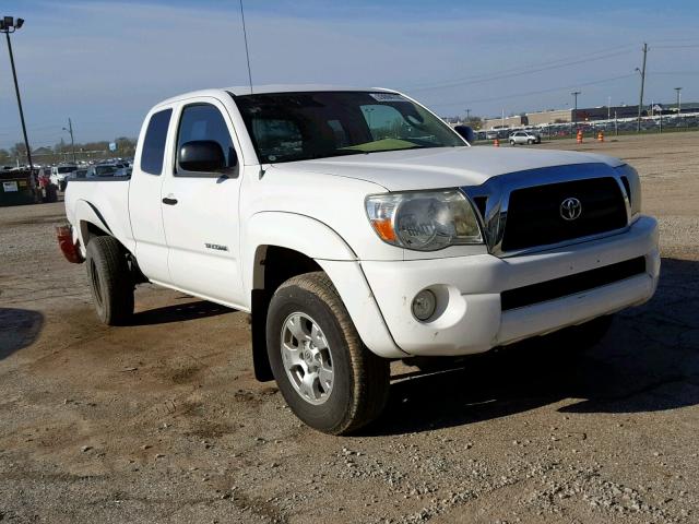 5TETU62N56Z166584 - 2006 TOYOTA TACOMA PRE WHITE photo 1