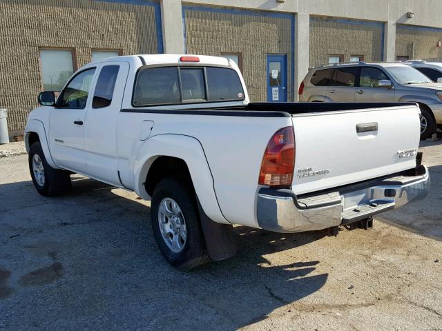 5TETU62N56Z166584 - 2006 TOYOTA TACOMA PRE WHITE photo 3