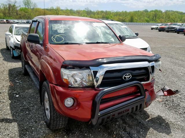 5TELU42N18Z522746 - 2008 TOYOTA TACOMA DOU 红色 照片 1