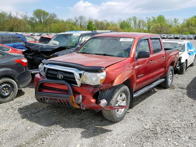 5TELU42N18Z522746 - 2008 TOYOTA TACOMA DOU 红色 照片 2