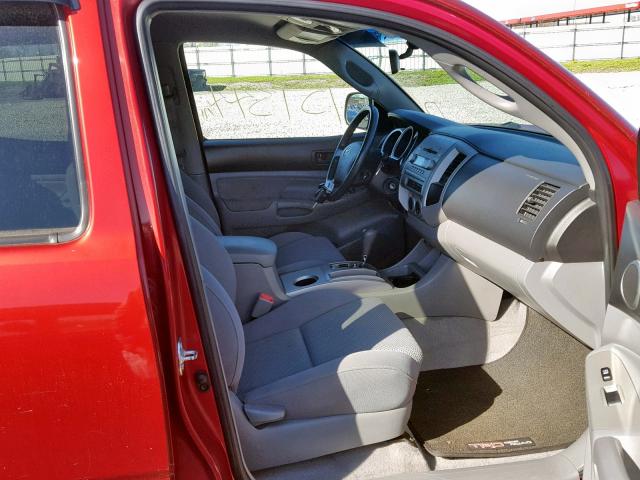5TELU42N18Z522746 - 2008 TOYOTA TACOMA DOU 红色 照片 5