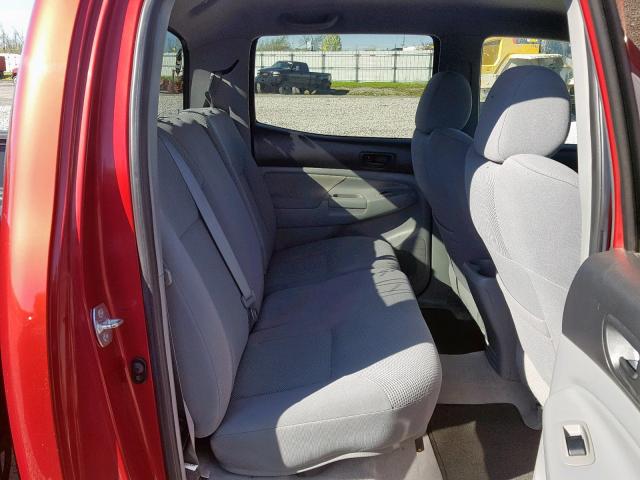 5TELU42N18Z522746 - 2008 TOYOTA TACOMA DOU 红色 照片 6