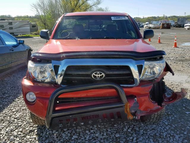 5TELU42N18Z522746 - 2008 TOYOTA TACOMA DOU 红色 照片 9