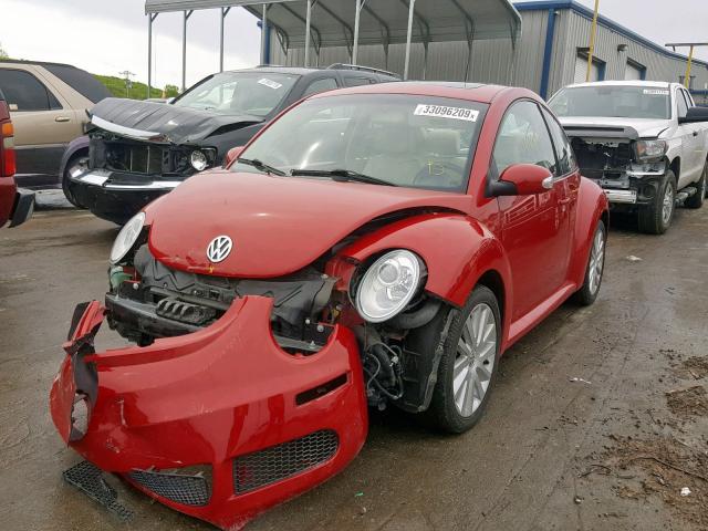 3VWRW31C88M516743 - 2008 VOLKSWAGEN NEW BEETLE წითელი ფოტო 2