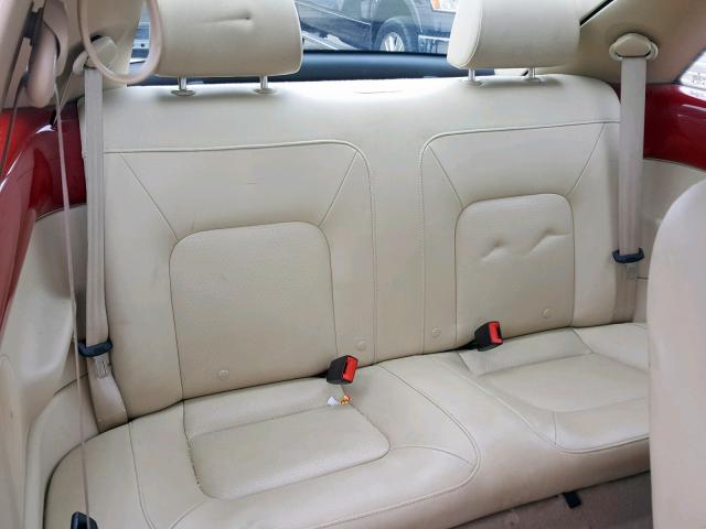 3VWRW31C88M516743 - 2008 VOLKSWAGEN NEW BEETLE წითელი ფოტო 6