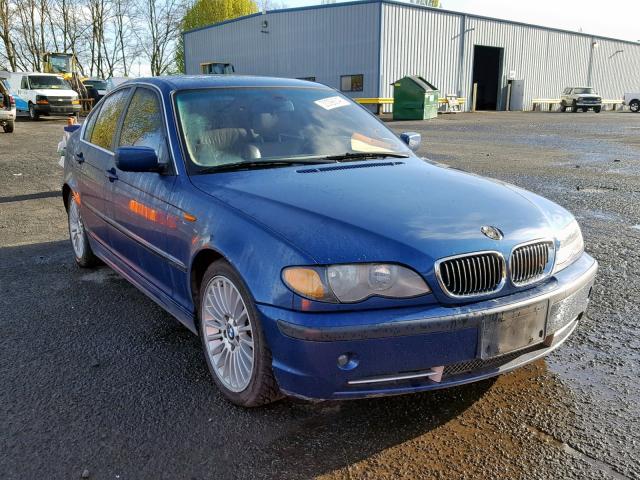 WBAEV53442KM21940 - 2002 BMW 330 I BLUE photo 1