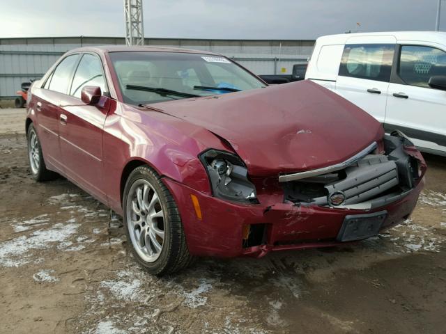 1G6DP567450193438 - 2005 CADILLAC CTS HI FEA MAROON photo 1