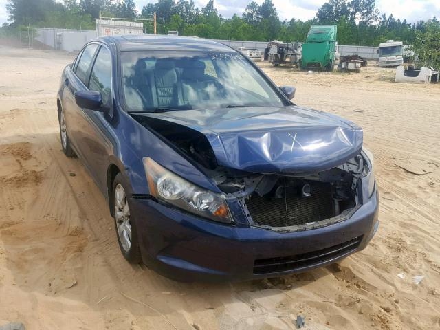 1HGCP2F8XAA133587 - 2010 HONDA ACCORD EXL BLUE photo 1