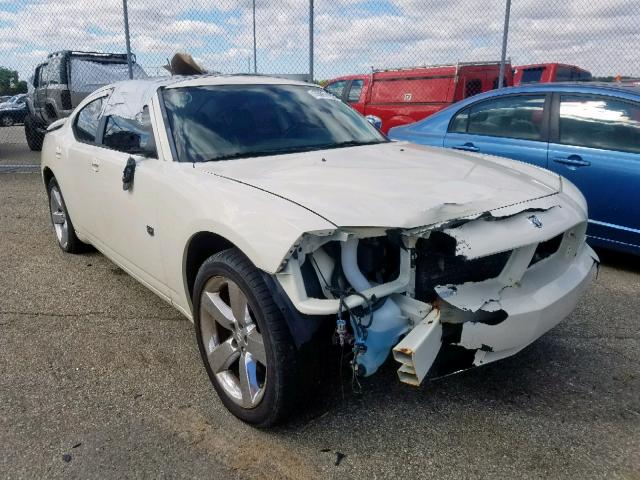 2B3KA33G58H309472 - 2008 DODGE CHARGER SX CREAM photo 1