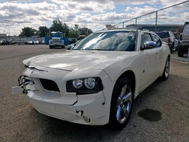 2B3KA33G58H309472 - 2008 DODGE CHARGER SX CREAM photo 2