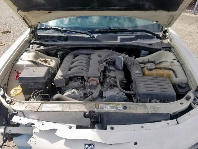 2B3KA33G58H309472 - 2008 DODGE CHARGER SX CREAM photo 7