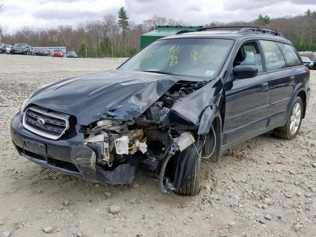 4S4BP62C577325951 - 2007 SUBARU OUTBACK OU BLACK photo 2