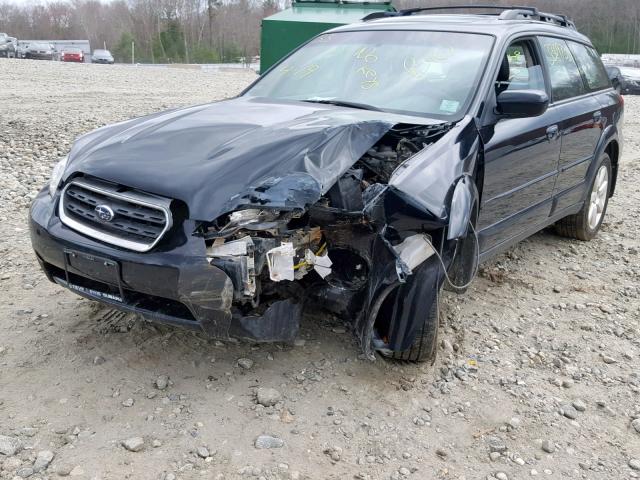 4S4BP62C577325951 - 2007 SUBARU OUTBACK OU BLACK photo 9