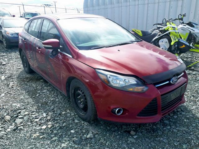 1FADP3N25DL101375 - 2013 FORD FOCUS TITA RED photo 1