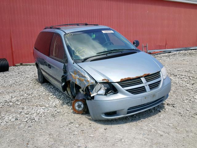 1D4GP25R65B398889 - 2005 DODGE CARAVAN SE BLUE photo 1