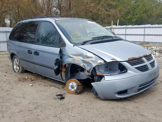 1D4GP25R65B398889 - 2005 DODGE CARAVAN SE BLUE photo 9