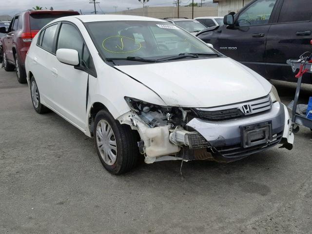 JHMZE2H52BS008448 - 2011 HONDA INSIGHT LX WHITE photo 1