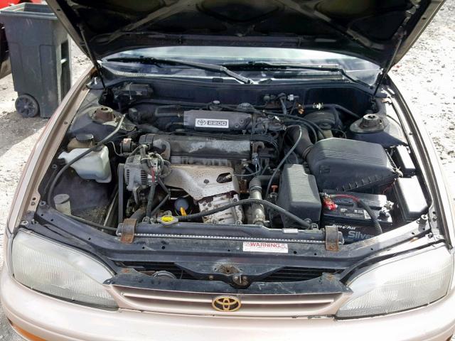 4T1BG12K5TU931966 - 1996 TOYOTA CAMRY DX GOLD photo 7