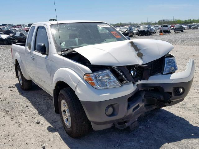 1N6BD0CT4JN723886 - 2018 NISSAN FRONTIER S WHITE photo 1