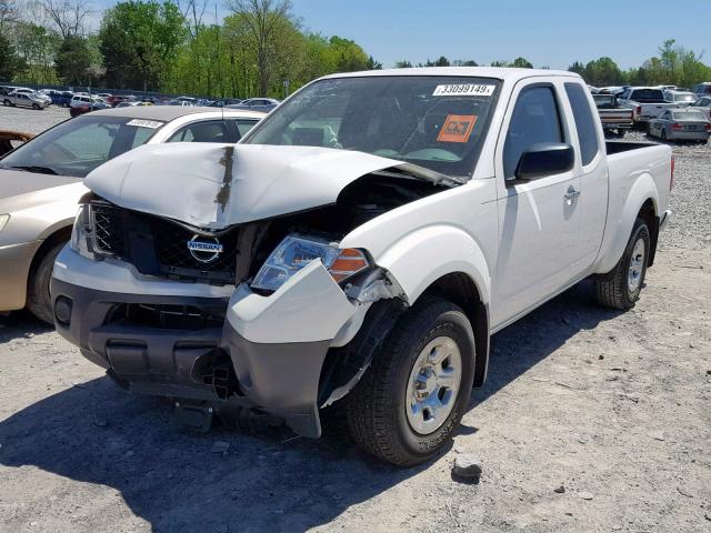 1N6BD0CT4JN723886 - 2018 NISSAN FRONTIER S WHITE photo 2