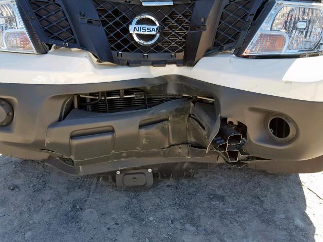 1N6BD0CT4JN723886 - 2018 NISSAN FRONTIER S WHITE photo 9