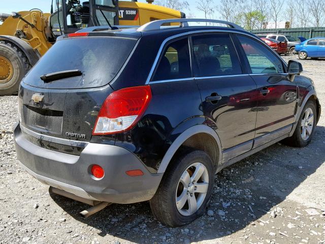 3GNAL2EK9CS605902 - 2012 CHEVROLET CAPTIVA SP BLACK photo 4