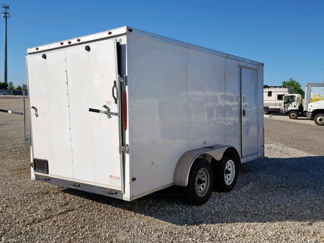 7FRVC14D9JA000073 - 2018 UTILITY TRAILER WHITE photo 4