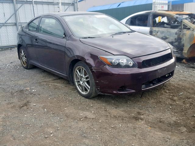 JTKDE167480229976 - 2008 TOYOTA SCION TC იასამნისფერი ფოტო 1