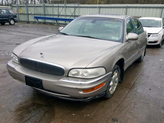 1G4CW54K514192526 - 2001 BUICK PARK AVENU BROWN photo 2