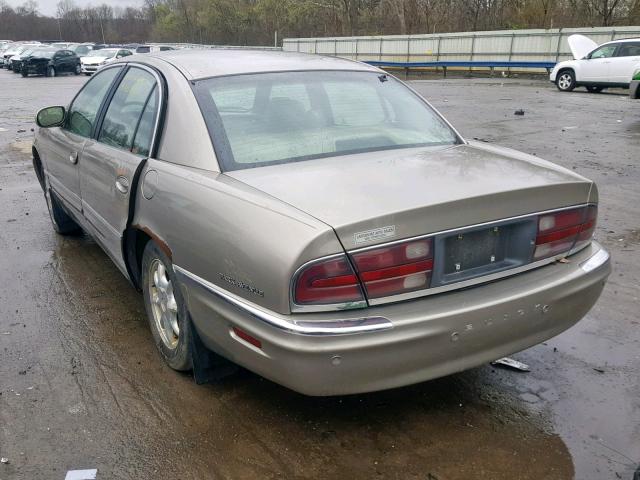 1G4CW54K514192526 - 2001 BUICK PARK AVENU BROWN photo 3