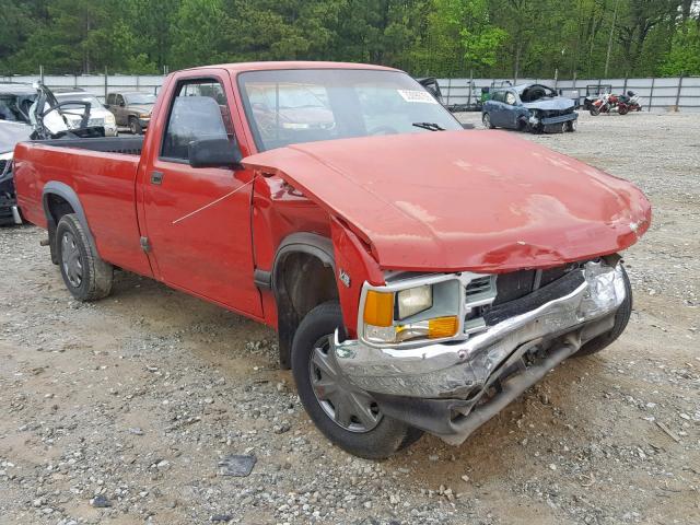 1B7FL26X8MS323854 - 1991 DODGE DAKOTA RED photo 1