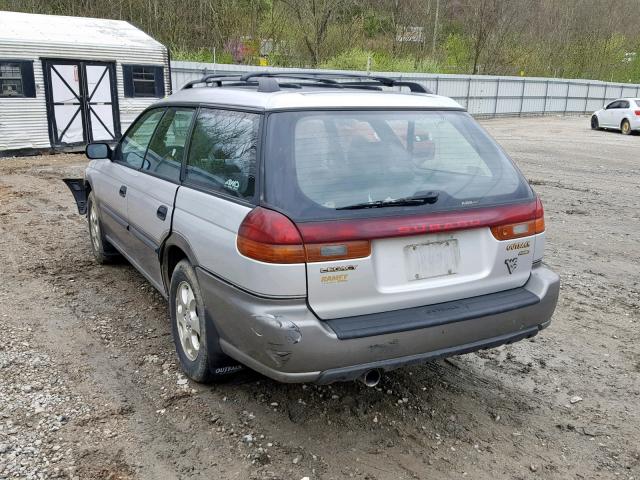 4S3BG6851X7628321 - 1999 SUBARU LEGACY OUT SILVER photo 3