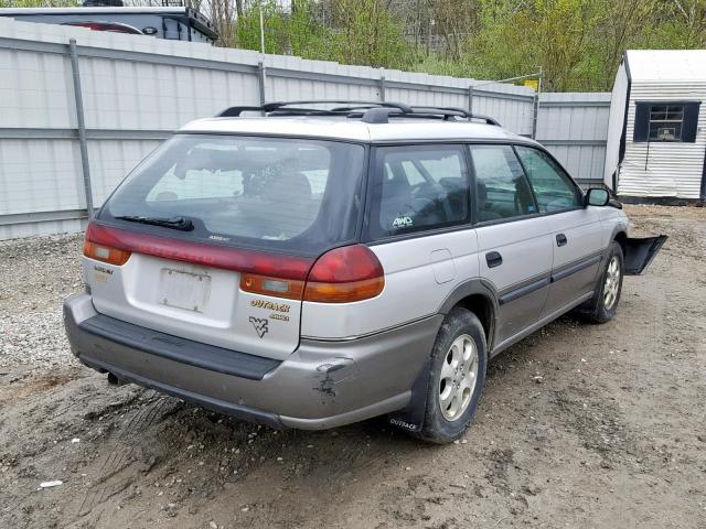 4S3BG6851X7628321 - 1999 SUBARU LEGACY OUT SILVER photo 4