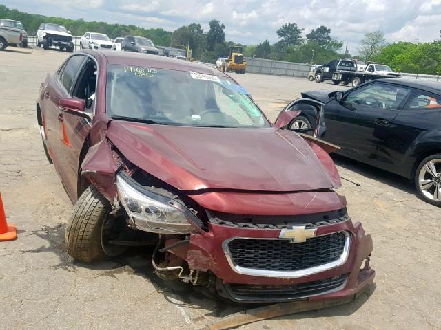 1G11C5SL2FF354360 - 2015 CHEVROLET MALIBU 1LT RED photo 1