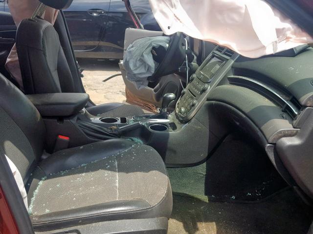 1G11C5SL2FF354360 - 2015 CHEVROLET MALIBU 1LT RED photo 5