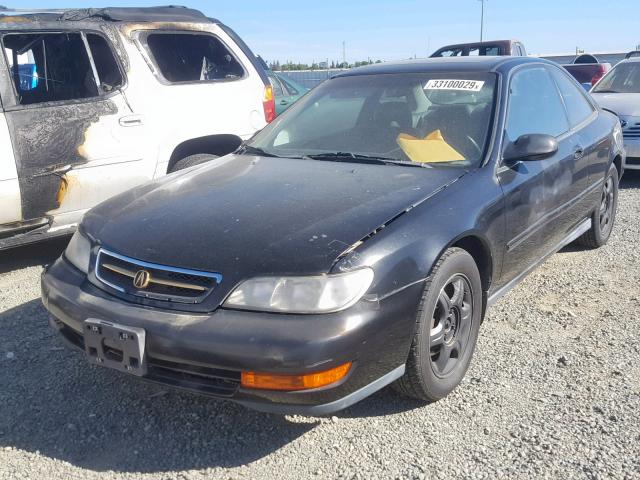 19UYA1258VL012130 - 1997 ACURA 2.2CL BLACK photo 2