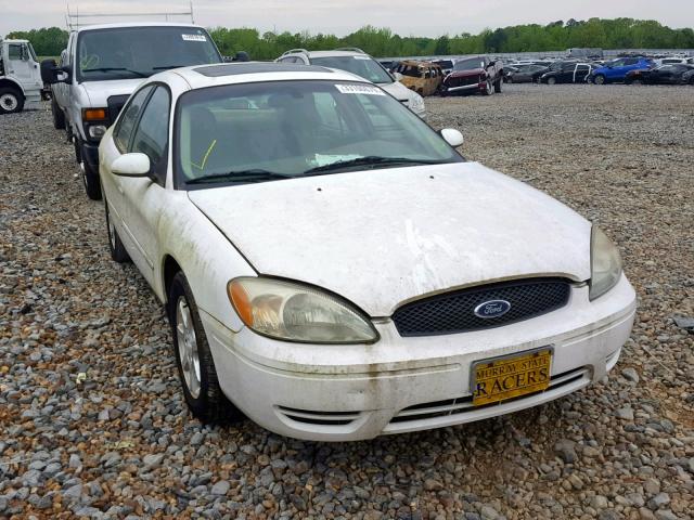 1FAFP56235A266695 - 2005 FORD TAURUS SEL WHITE photo 1