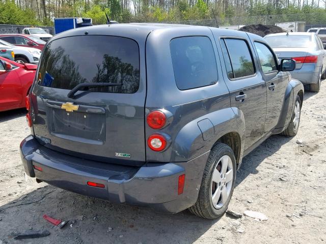 3GNBAAFW5BS562485 - 2011 CHEVROLET HHR LS Մոխրագույն լուսանկար 4