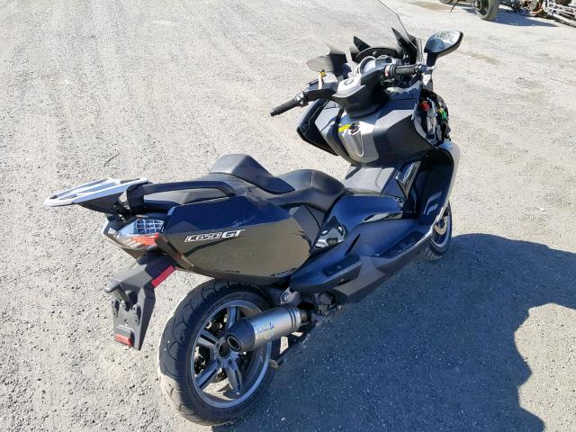 WB1013403DZC93919 - 2013 BMW C650 GT BLACK photo 4