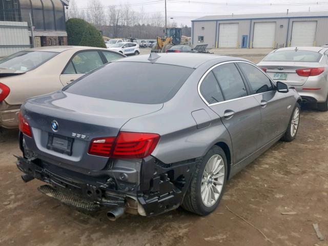 WBAFR7C5XBC800271 - 2011 BMW 535 I GRAY photo 4