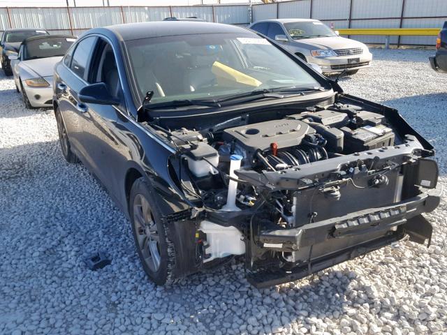 5NPE34AF6JH604292 - 2018 HYUNDAI SONATA SPO BLACK photo 1