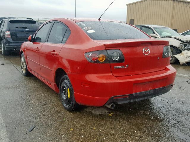 JM1BK123241212379 - 2004 MAZDA 3 S RED photo 3