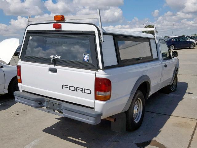 1FTCR11U7RPB95030 - 1994 FORD RANGER WHITE photo 4