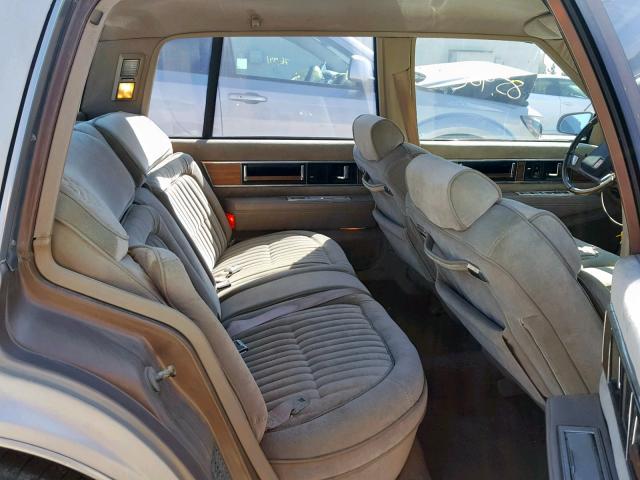 1G3CW6937F1317952 - 1985 OLDSMOBILE 98 REGENCY SILVER photo 6