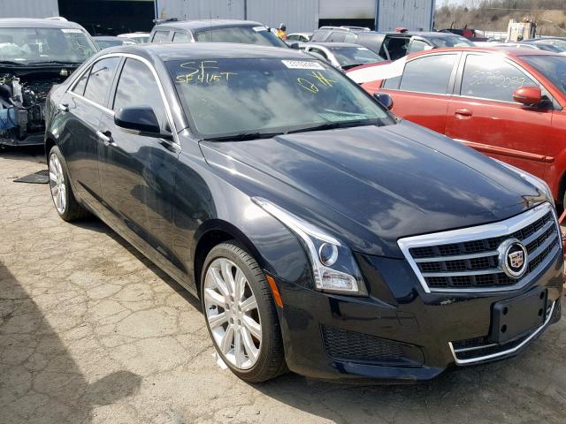 1G6AH5RX2E0134917 - 2014 CADILLAC ATS LUXURY BLACK photo 1