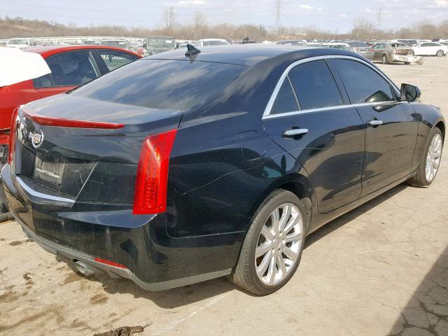 1G6AH5RX2E0134917 - 2014 CADILLAC ATS LUXURY BLACK photo 4